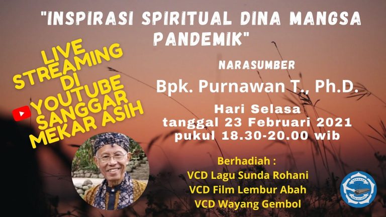 Live Streaming “Inspirasi Spiritual dina Mangsa Pandemik”.