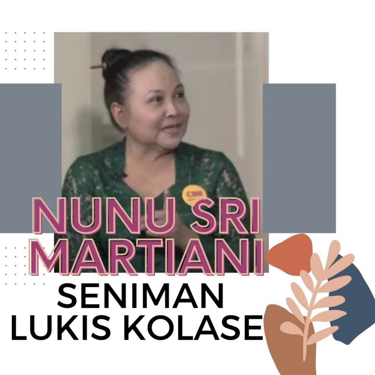 Nunu Sri Martiani Seniman Lukis Kolase