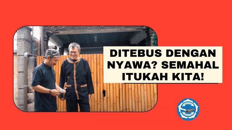 Ditebus dengan Nyawa