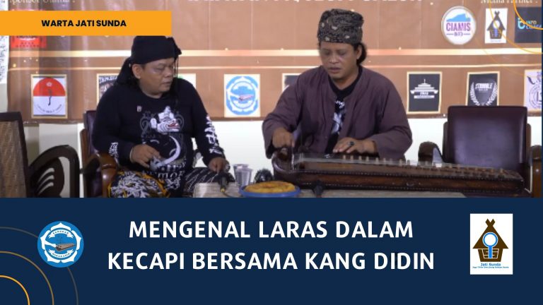 Mengenal Laras kacapi bersama Kang Didin