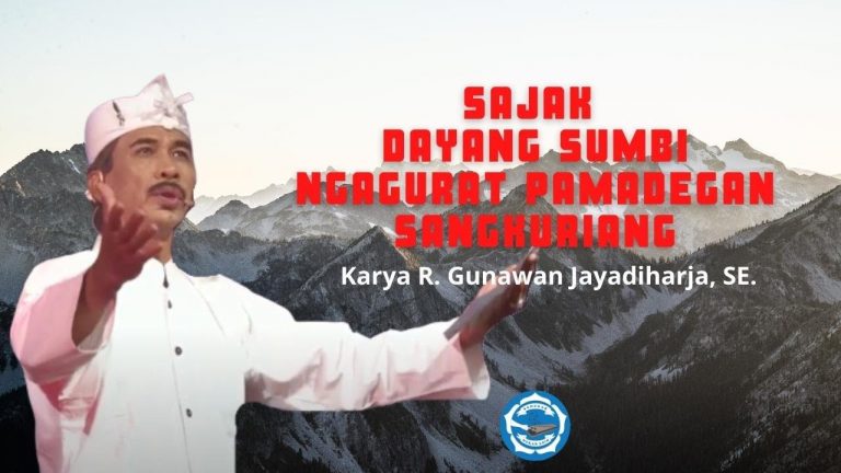 Sajak Dayang Sumbi Ngagurat Pamadegan Sangkuriang