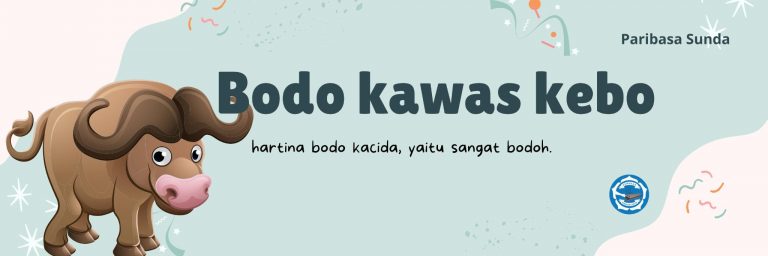 Bodo kawas kebo!