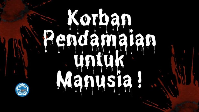 Korban pendamaian untuk manusia? Siapa?