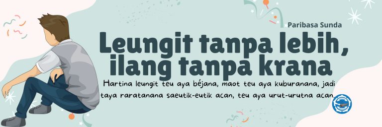 Leungit tanpa lebih, ilang tanpa krana