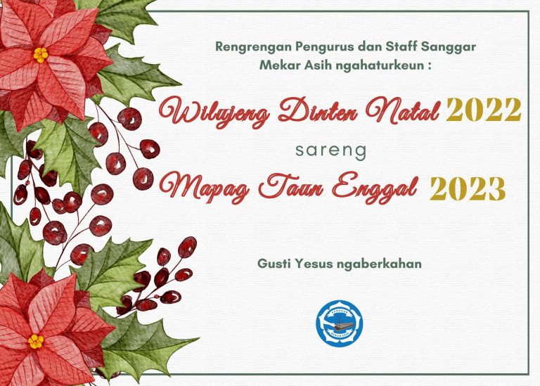 Selamat Natal 2022 & Tahun Baru 2023