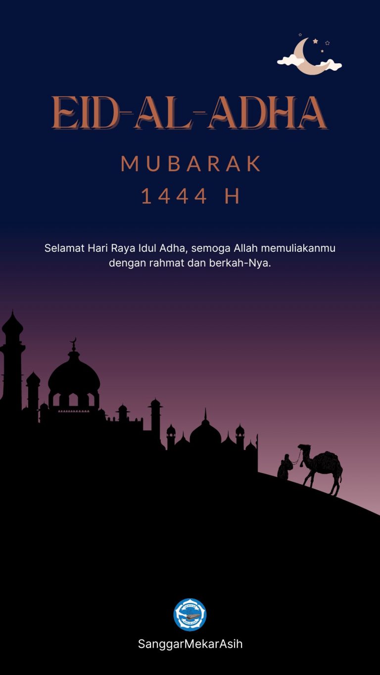 Selamat memperingati Hari Raya Idul Adha 1444 H.