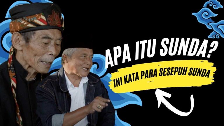 Belajar dari para sesepuh Sunda mengenai Sunda!