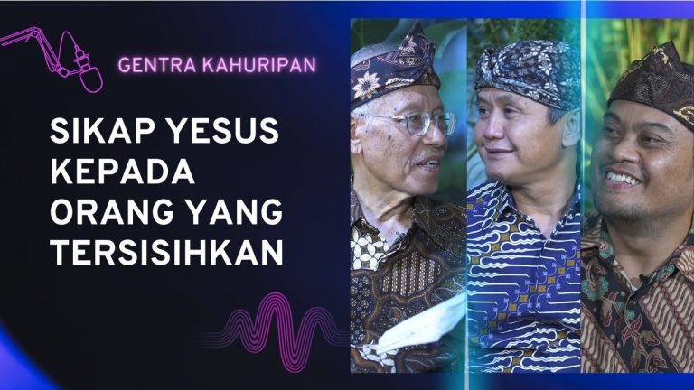 Tuhan Yesus Mengasihi Orang yang Tersisihkan