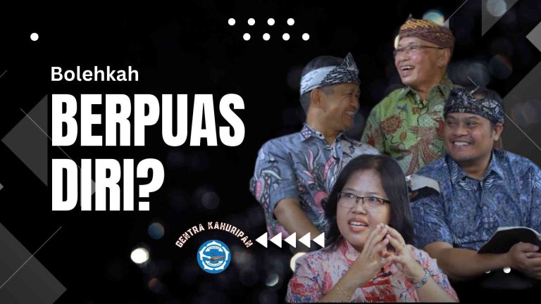 Kenapa manusia tidak BERPUAS DIRI?