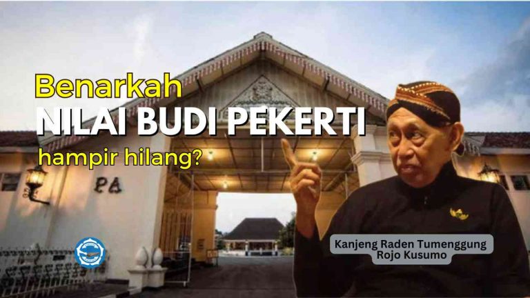 Nilai budi pekerti hampir hilang?