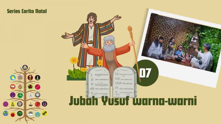 Jubah Yusuf warna-warni | Series Carita Natal